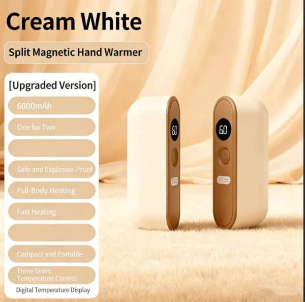 Hand Warmer, 6000mAh, 10W, USB, Portable - view 6