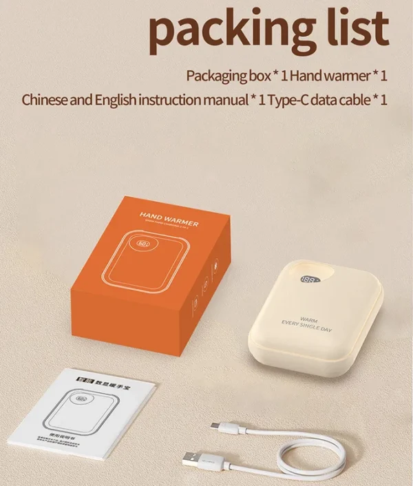 Hand Warmer, Hxtc88, Portable, USB - view 6