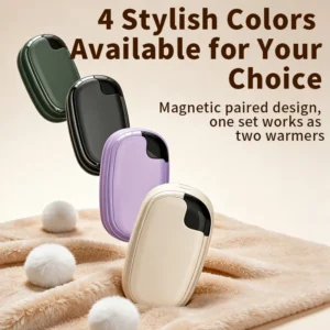 Hand Warmer, LOGO, 2-Pack, 4000mAh, USB