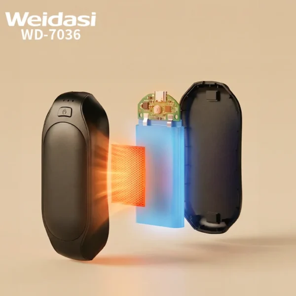 Hand Warmer, LOGO, Portable, 3000 - view 4
