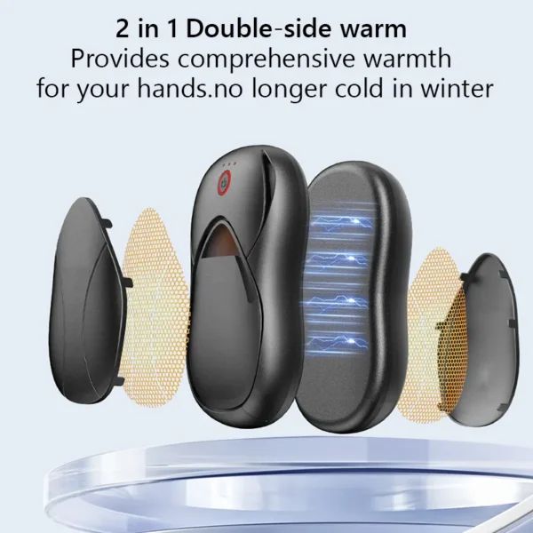 Hand Warmer, Portable, 3000mAh, ABS - view 5