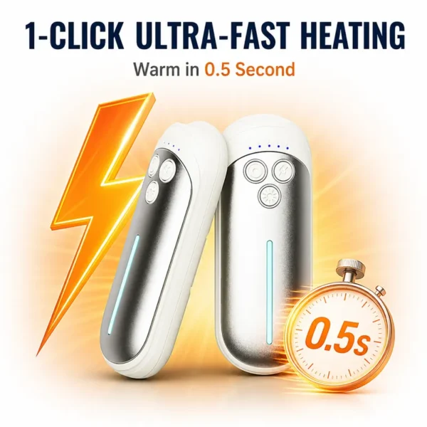 Hand Warmer, Portable, 5, Battery - view 3