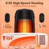 Hand Warmer, Portable, Battery, ABS+aluminium - view 3
