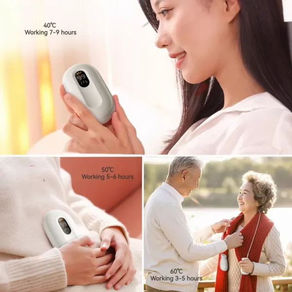 Hand Warmer, Portable, Battery, Plastic - view 5