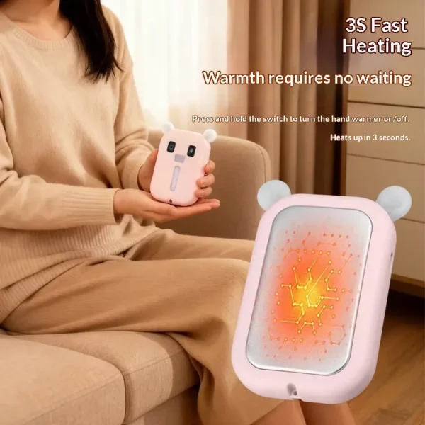 Hand Warmer, Portable, LCD, USB, IP65 - view 4