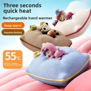 Hand Warmer, Portable, Plush Fabric, 993