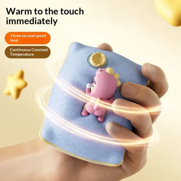 Hand Warmer, Portable, Plush Fabric, 993 - view 4
