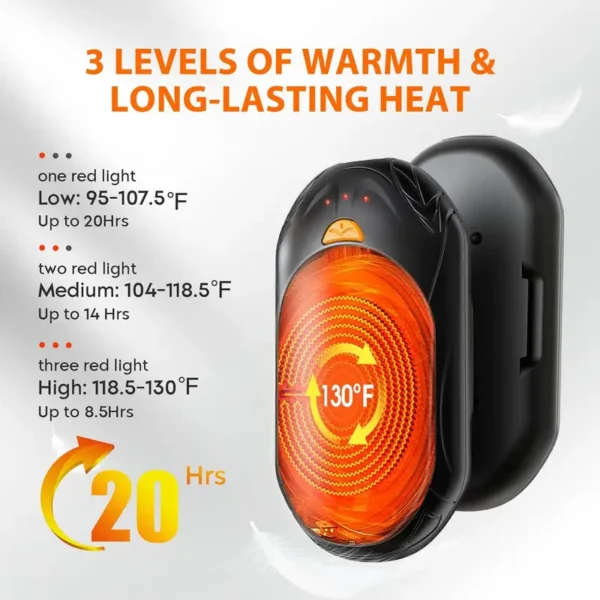Hand Warmer, Portable, USB - view 2