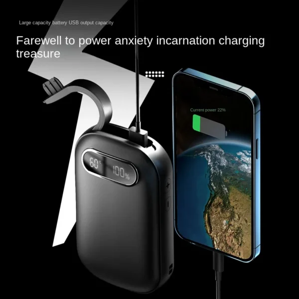 Hand Warmer, Portable, USB - view 4