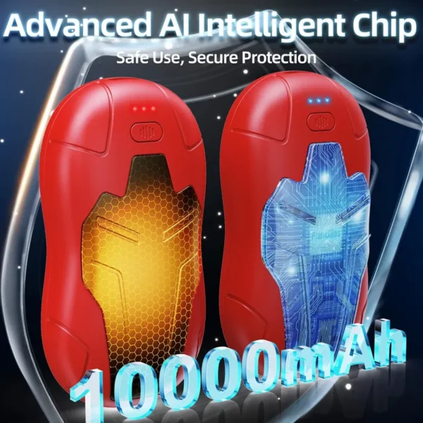 Hand Warmer, Portable, USB, 10000mAh - view 5