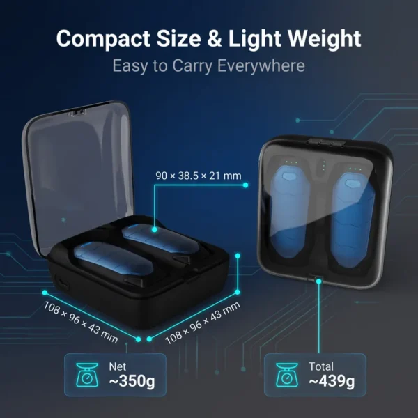 Hand Warmer, Portable, USB, 14000mAh - view 2