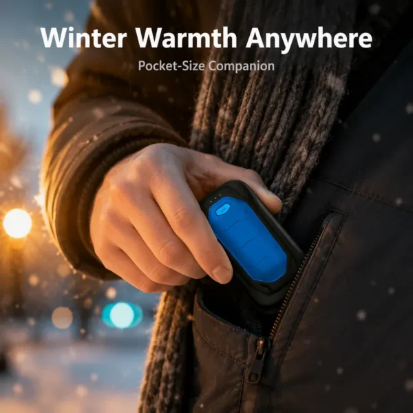 Hand Warmer, Portable, USB, 14000mAh - view 5