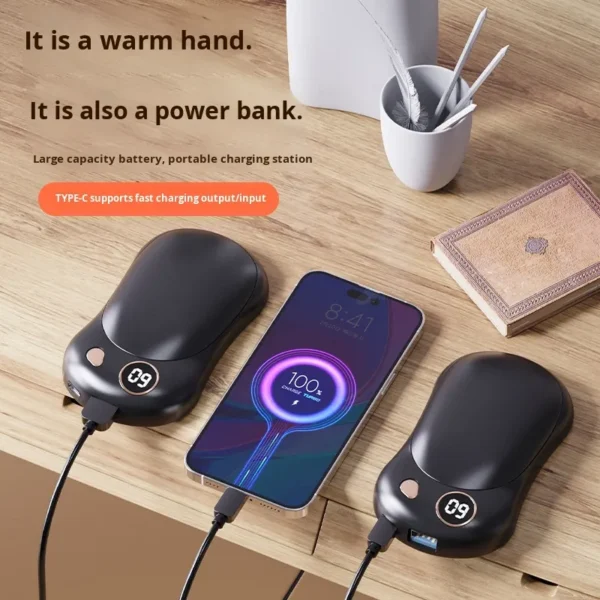 Hand Warmer, USB, 10000mAh, Portable - view 6