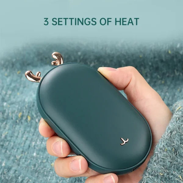Hand Warmer, USB, 5, Battery - view 2