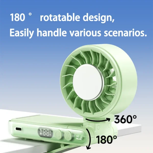 Handheld Clip-on Fan, Portable, USB - view 4