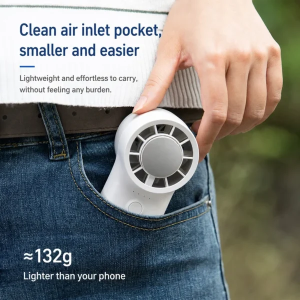 Handheld Cooling Fan, Portable, 2500mAh - view 4