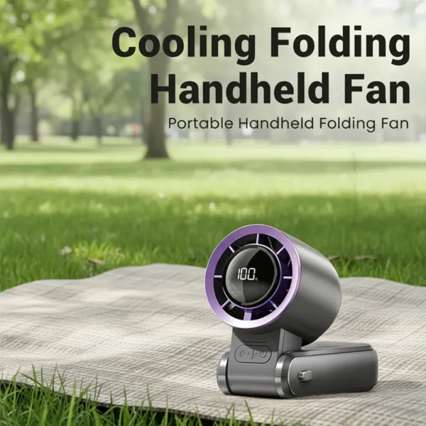 Handheld Neck Fan, Portable, LED, 135, 100 - view 5