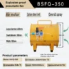 Handheld Pneumatic Axial Fan, DADA, BSFQ-350, Explosion-Proof - view 6