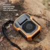 Hanging Mini Fan, Plastic, LED, Portable - view 6