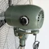 Hanging Wall Mounted Fan, Electric, Metal - view 3