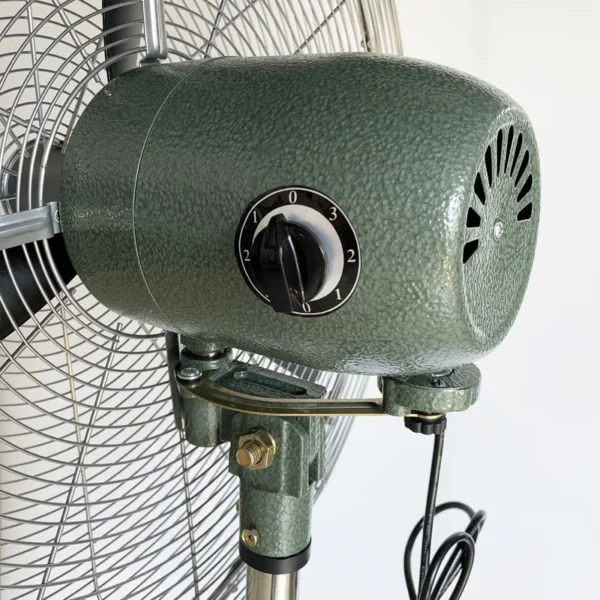 Hanging Wall Mounted Fan, Electric, Metal - view 3