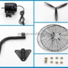 Hanging Wall Mounted Fan, Electric, Metal - view 5