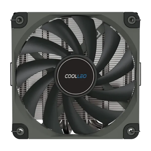 Heat Pipe Cpu Fan, COOLLEO, M67, PWM, LED - view 2