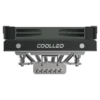 Heat Pipe Cpu Fan, COOLLEO, M67, PWM, LED - view 5