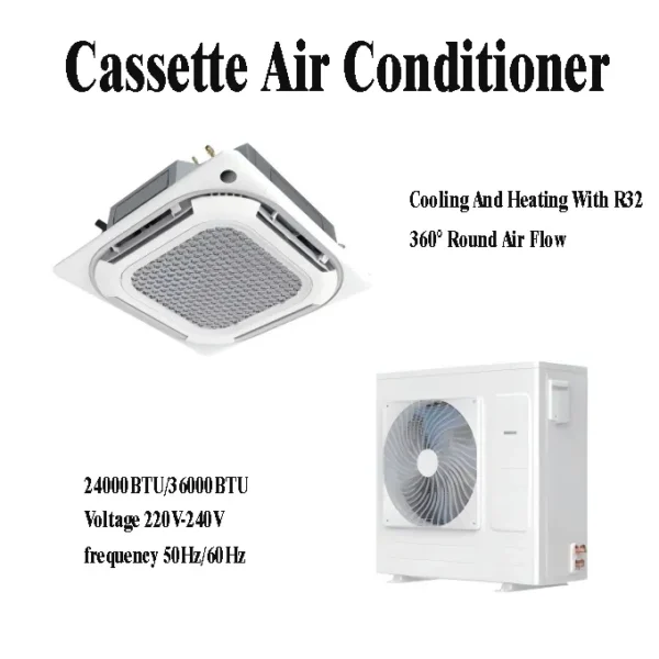Heat Pump, Inverter, R32, VRF, Copper - view 3