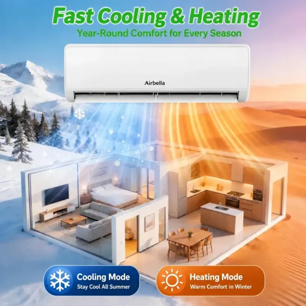 Heat Pump, R32, Inverter - view 3