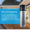 Heat Pump, Roof, 3KW, Stainless, Steel - view 5