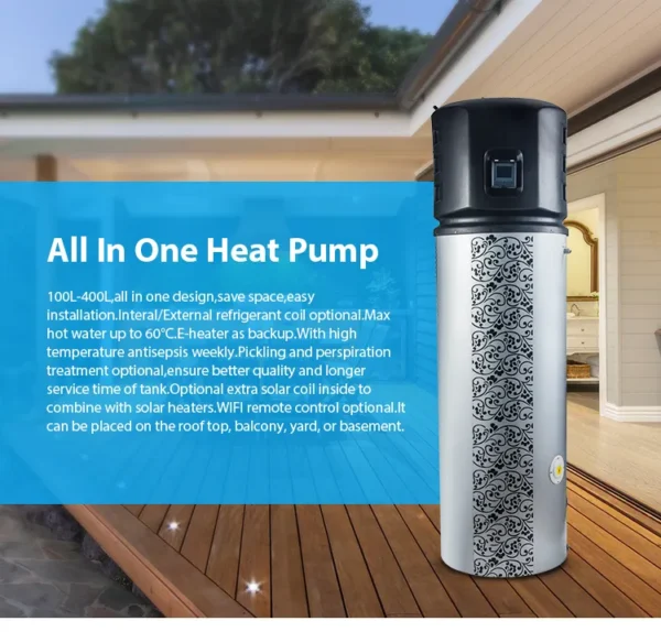 Heat Pump, Roof, 3KW, Stainless, Steel - view 5