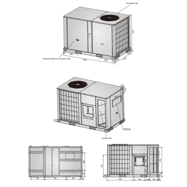 Heat Pump, SYLON, 15ton, 53kw - view 4