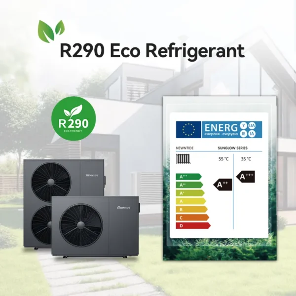 Heat Pumps, 20kW, EVI, R290, Inverter - view 3
