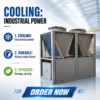 Heat Recovery Chiller, 130KW, PLC - view 4