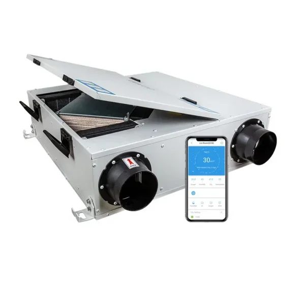 Heat Recovery Hepa Filter, Ceiling, DC, 150m3 - view 4