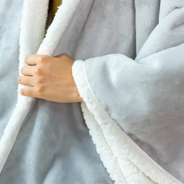 Heated Blanket, 100% Polyester, throw blanket - view 2