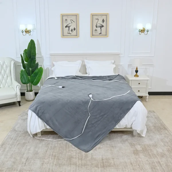 Heated Blanket, 110V~120V, 110 W(0.15hp), Flannel Fleece - view 6