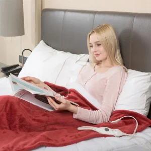 Heated Blanket, 115, Flannel Fleece