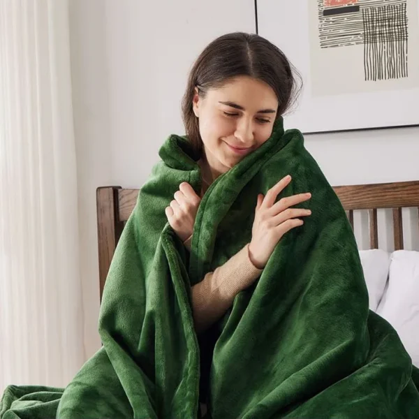 Heated Blanket, 115, Flannel Fleece - view 4