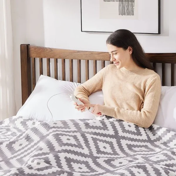 Heated Blanket, 115, Flannel Fleece - view 6