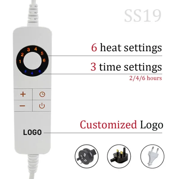 Heated Blanket, 220-240V, 100 W(0.13hp) - view 3