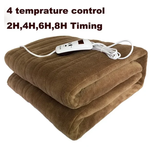 Heated Blanket, 220V, 110-220v, 100% Polyester - view 4