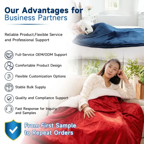 Heated Blanket, 220V, 110~220V-50Hz, 110 W(0.15hp) - view 5