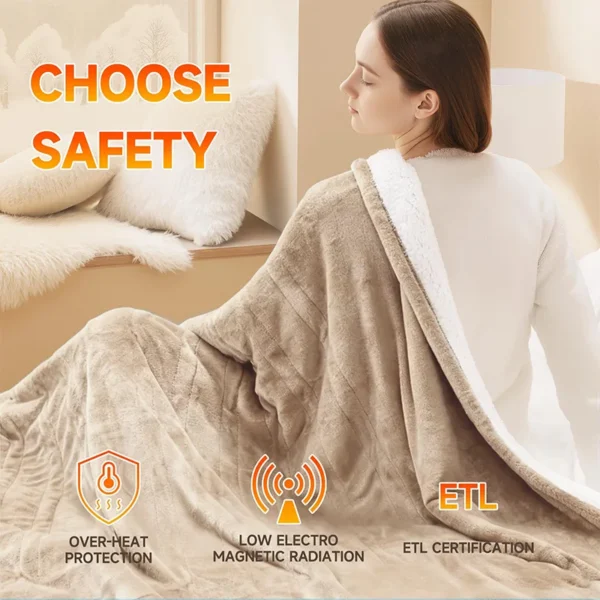 Heated Blanket, 220V, 110-240V, US - view 5