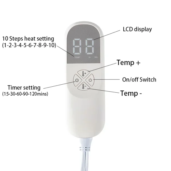 Heated Blanket, 230V, 120V, 60 - view 6