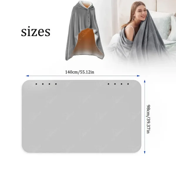 Heated Blanket, 5v, AC220V, Cotton - view 5