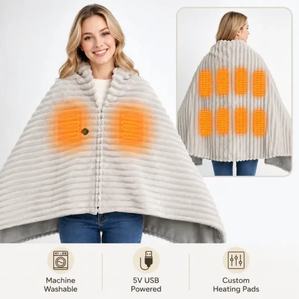 Heated Blanket, 5V, USB