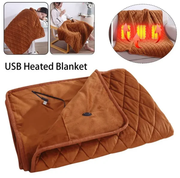 Heated Blanket, 5V, USB - view 2