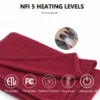 Heated Blanket, 62*84", Portable, 10H - view 2